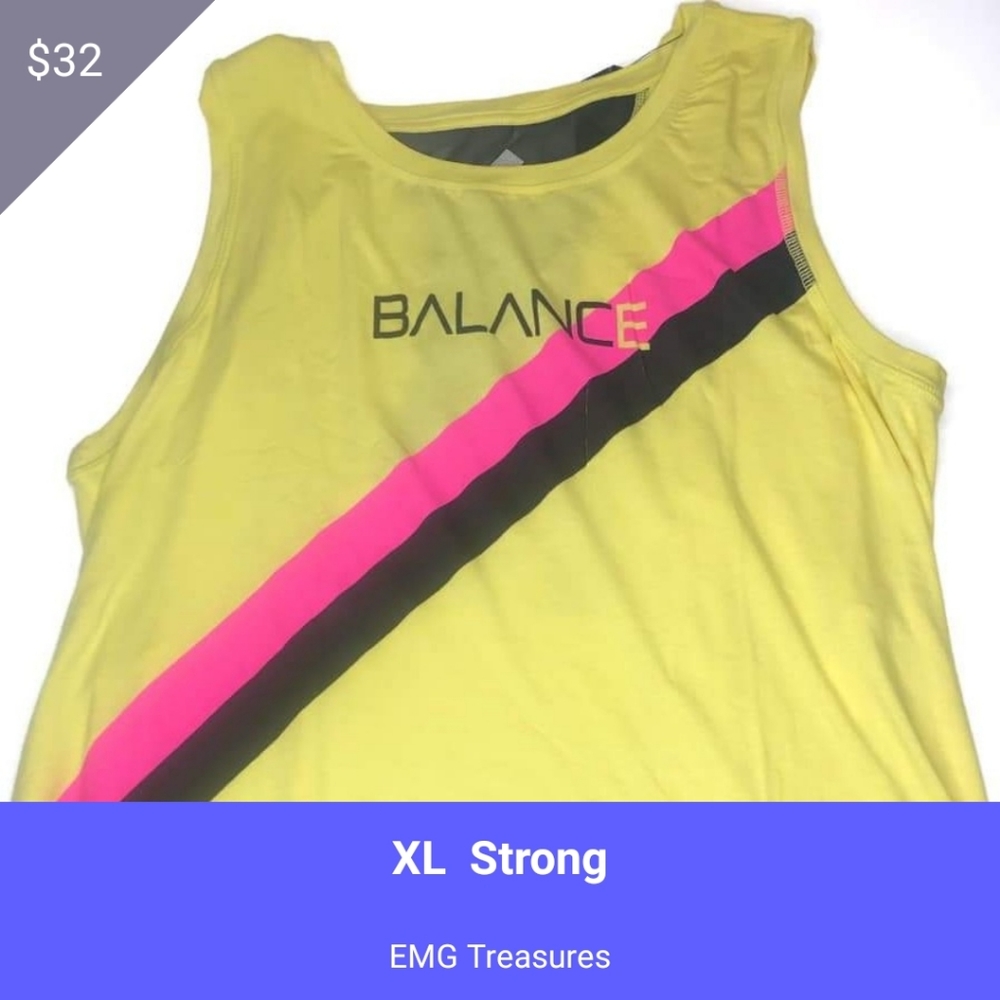 Yellow balance rise tank